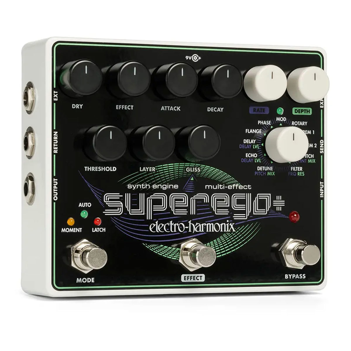 

Electro-Harmonix Superego+ Synth Engine and Multi-Effects Pedal