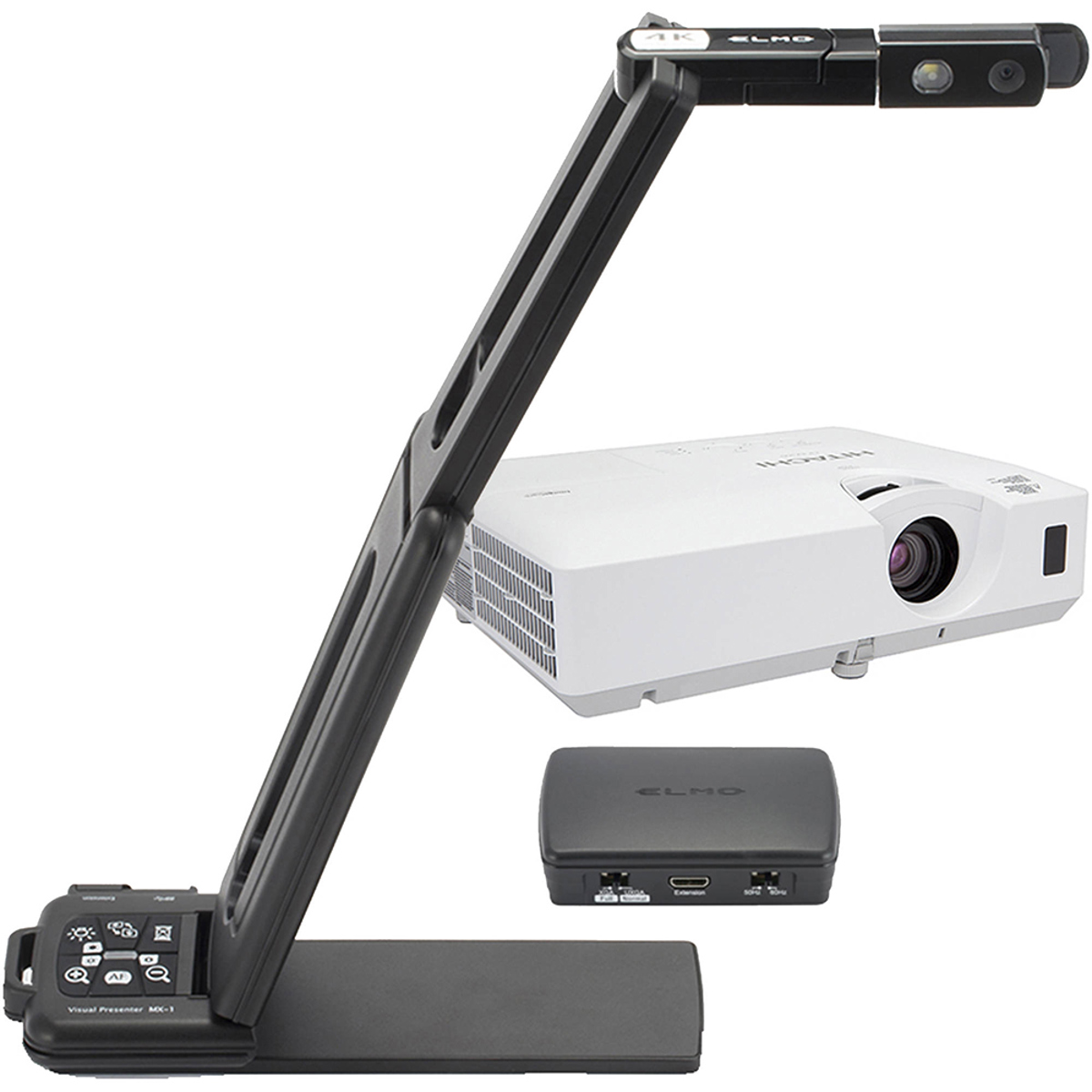 

Elmo MX-1 + Connect Box + Hitachi CP-EW302N Projector Bundle
