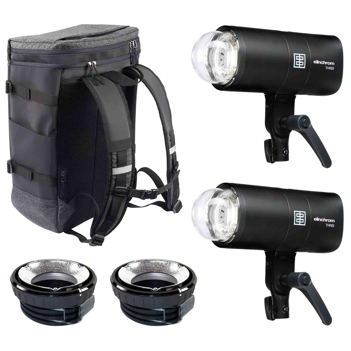 Photos - Studio Lighting Elinchrom THREE Off-Camera Dual Flash Kit EL20942.2 