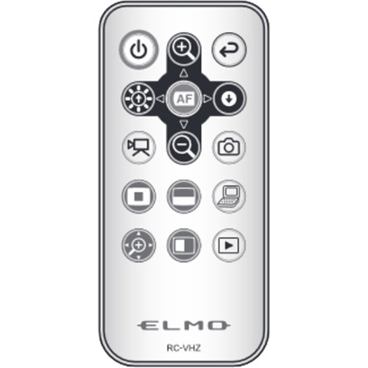

Elmo RC-VHZ IR Remote Control for TT-12iD Document Camera, 23' Wireless Range