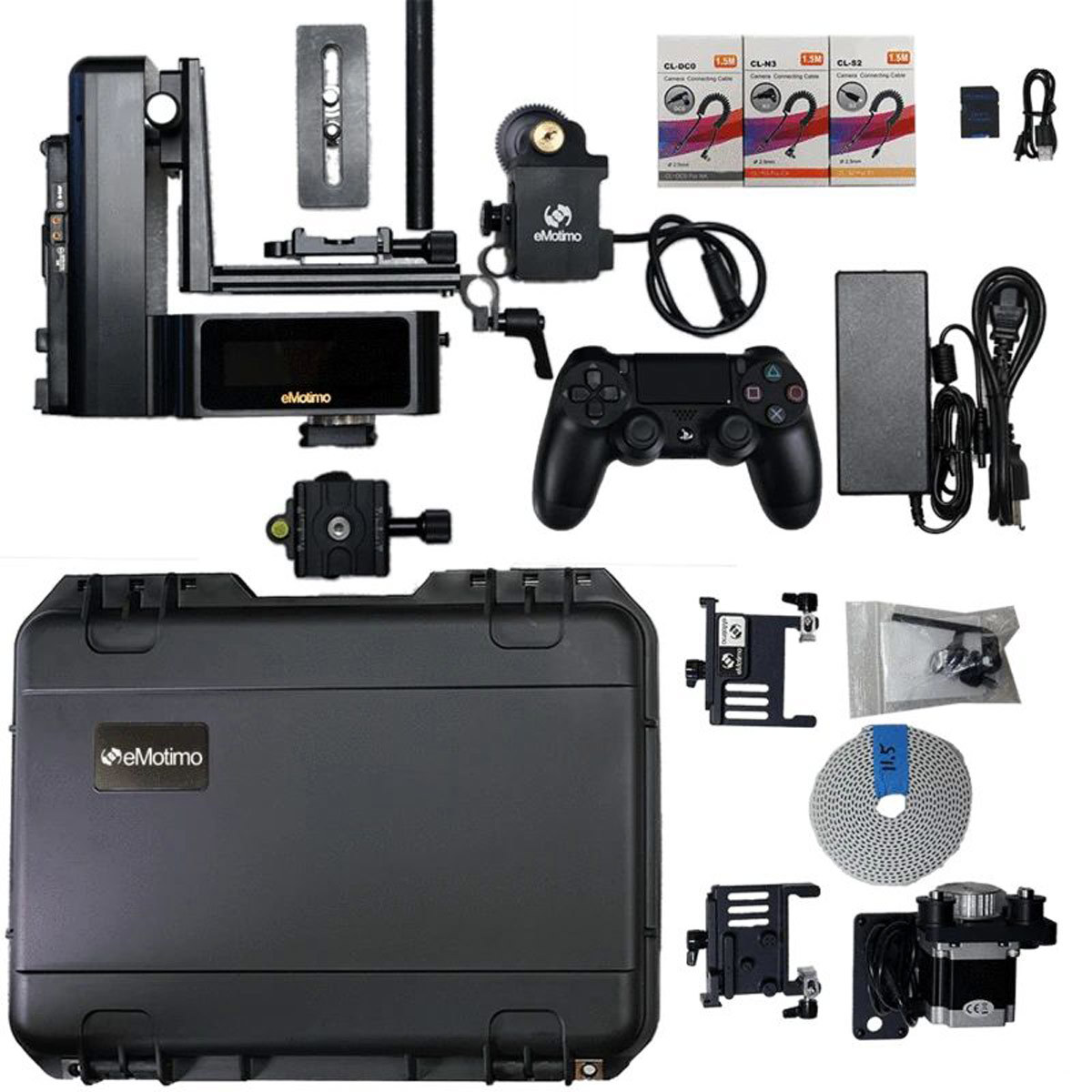 

eMotimo Spectrum ST4 + Fz Pro Bundle with Dana Dolly, Gold Mount Battery Plate
