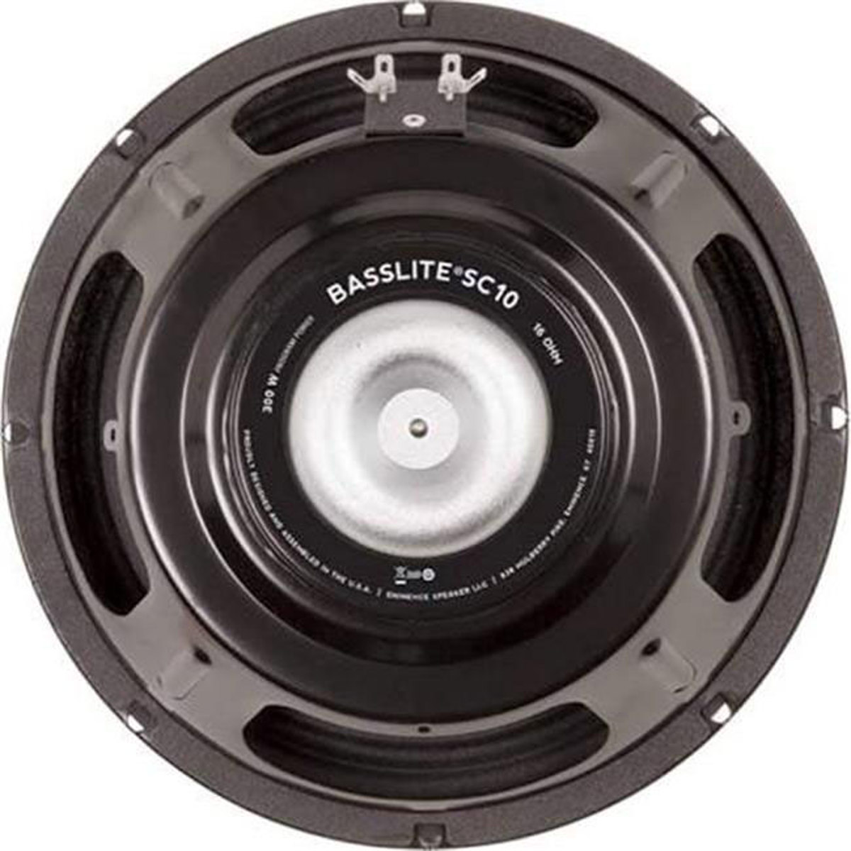 

Eminence Speakers Basslite SC10-16 10" 150W Neodymium Bass Guitar Driver, 16 Ohm