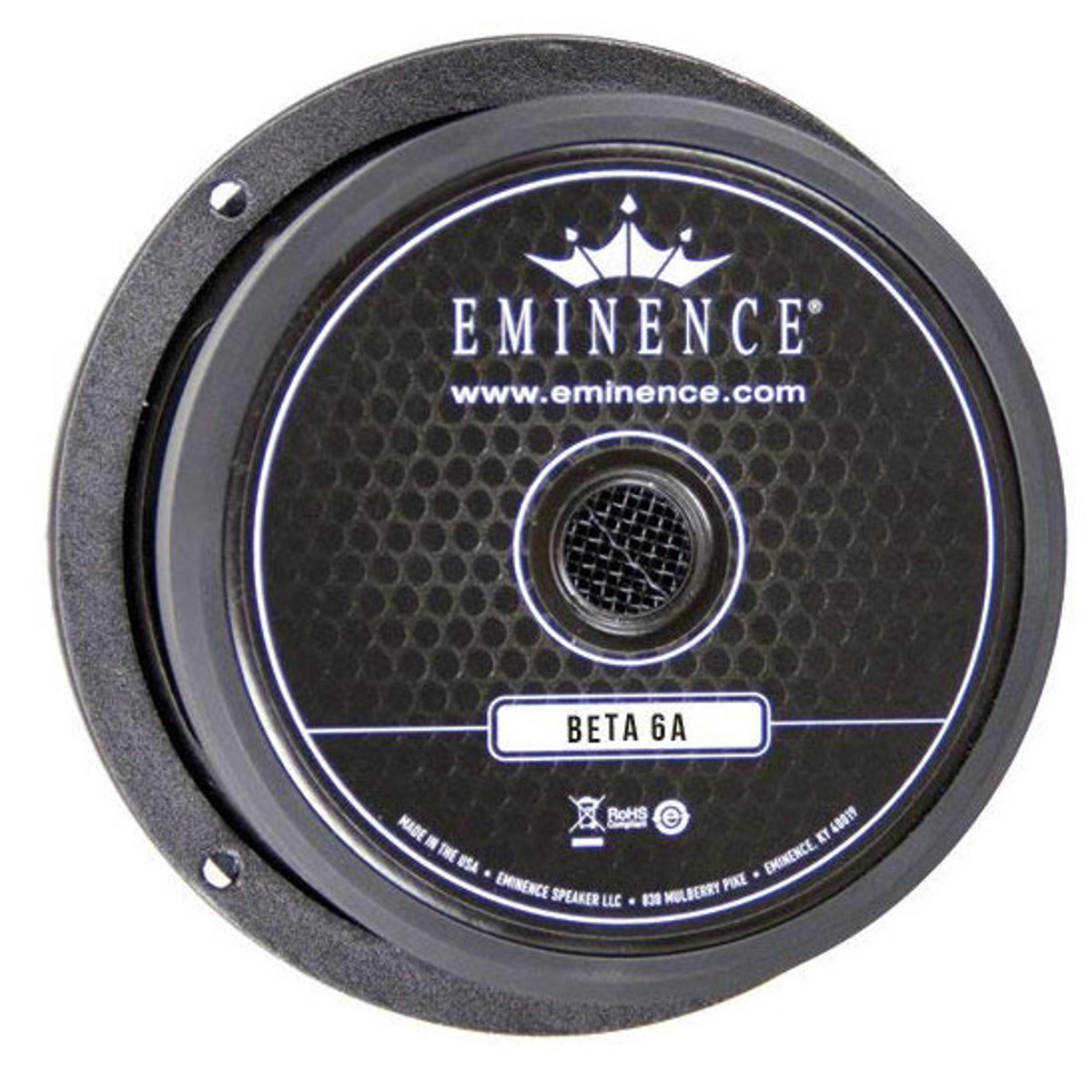 

Eminence Speakers Beta-6A 6.5" 175W High Power Woofer Speaker Driver, 8 Ohm