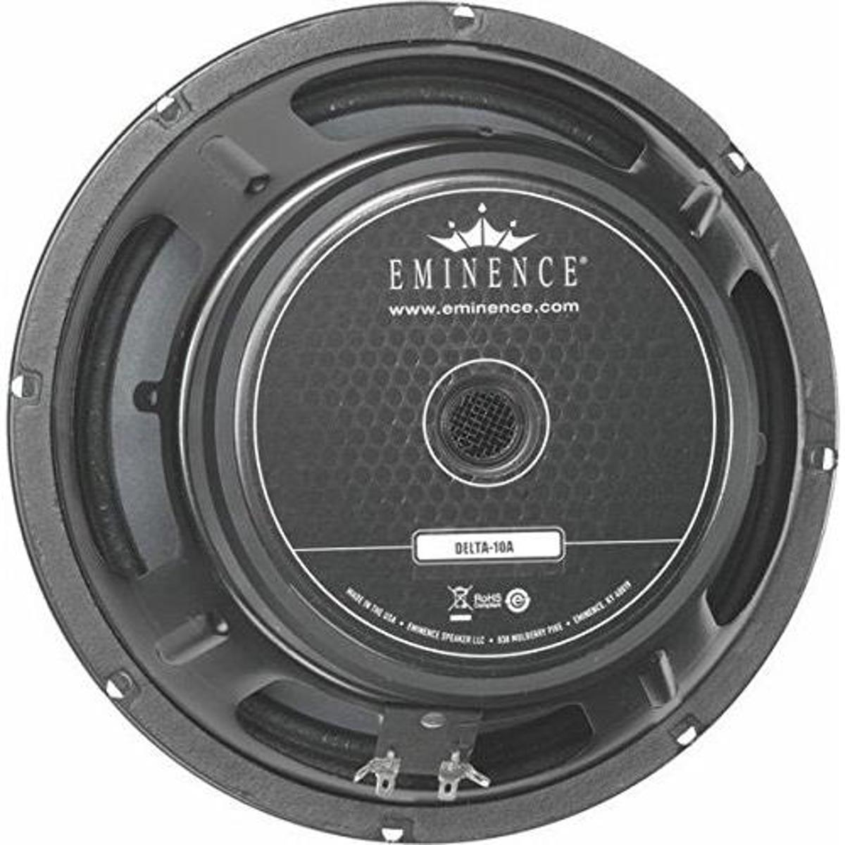 

Eminence Speakers Delta-10A 10" 350W Mid-Range Speaker Driver, 8 Ohm