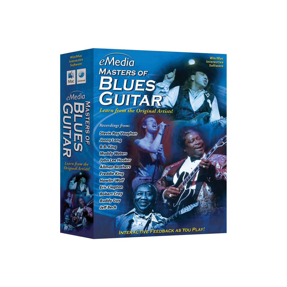 eMedia Masters of Blues Guitar Software for Mac, Electronic Download -  EG10131DLM