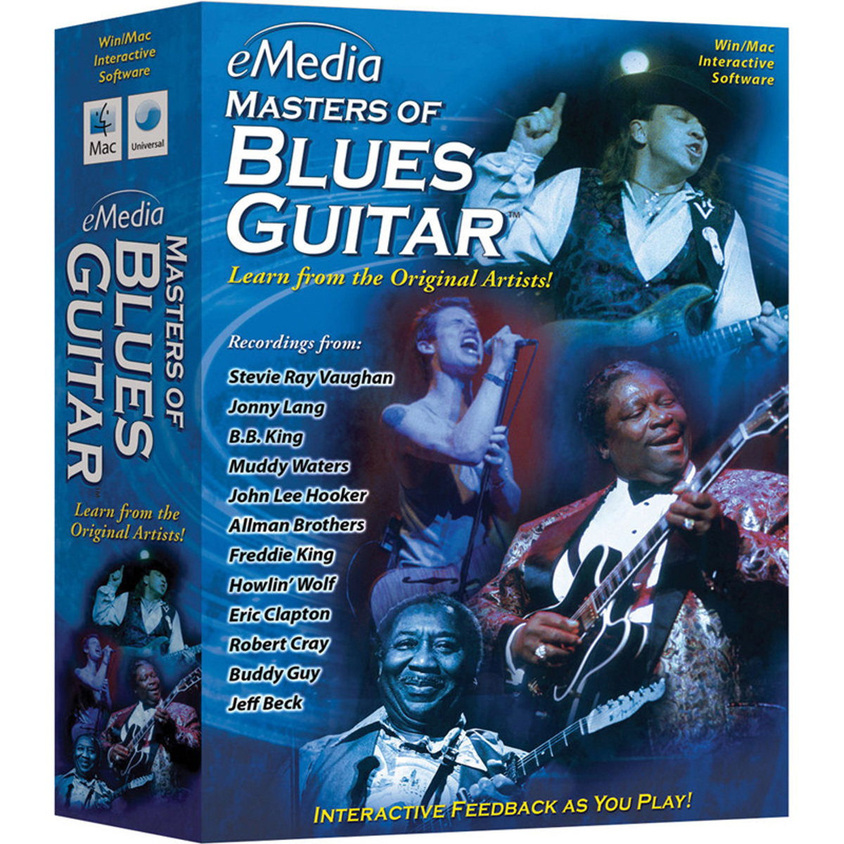 eMedia Masters of Blues Guitar Software for Mac, Electronic Download -  EG10131DLM