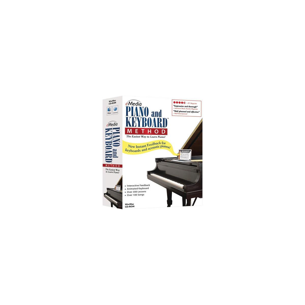 eMedia Piano & Keyboard Method V3, Win/Mac CD-ROM -  EK02101