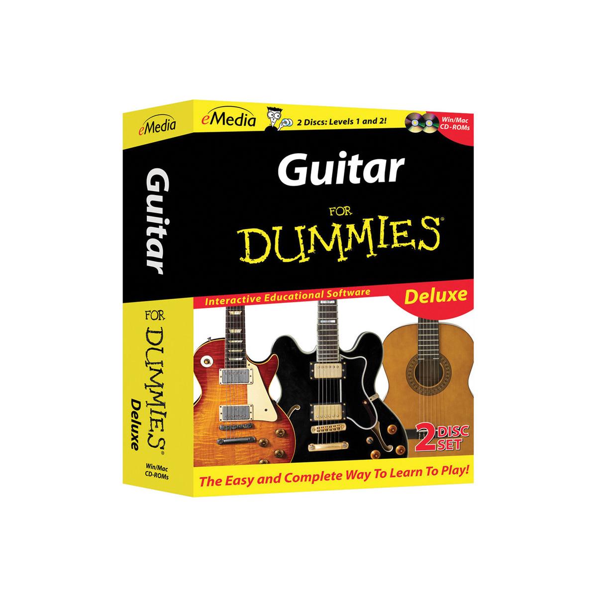 eMedia Guitar For Dummies Deluxe Software for Mac, Electronic Download -  FD09103DLM