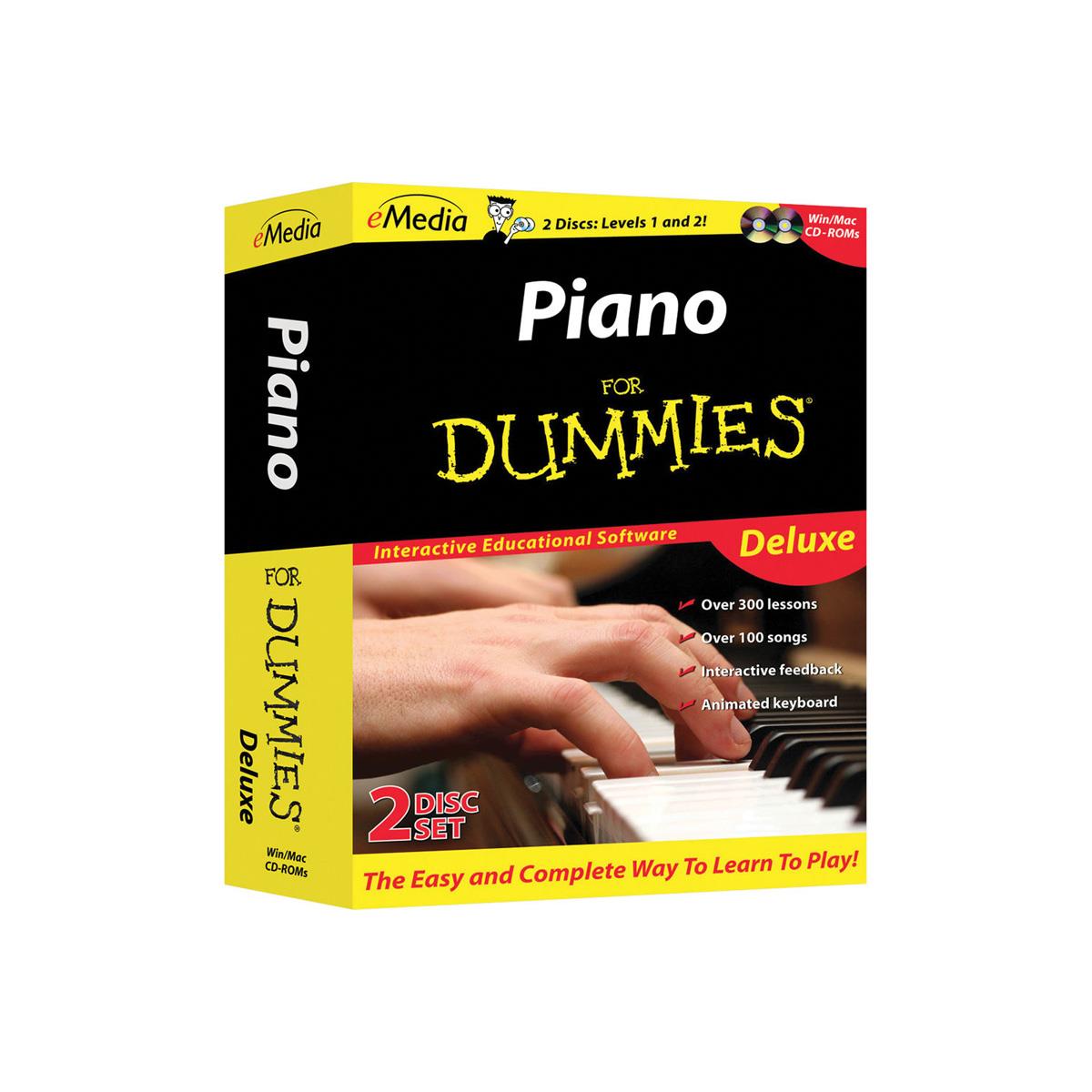 eMedia Piano For Dummies Deluxe Software for Mac, Electronic Download -  FD09105DLM