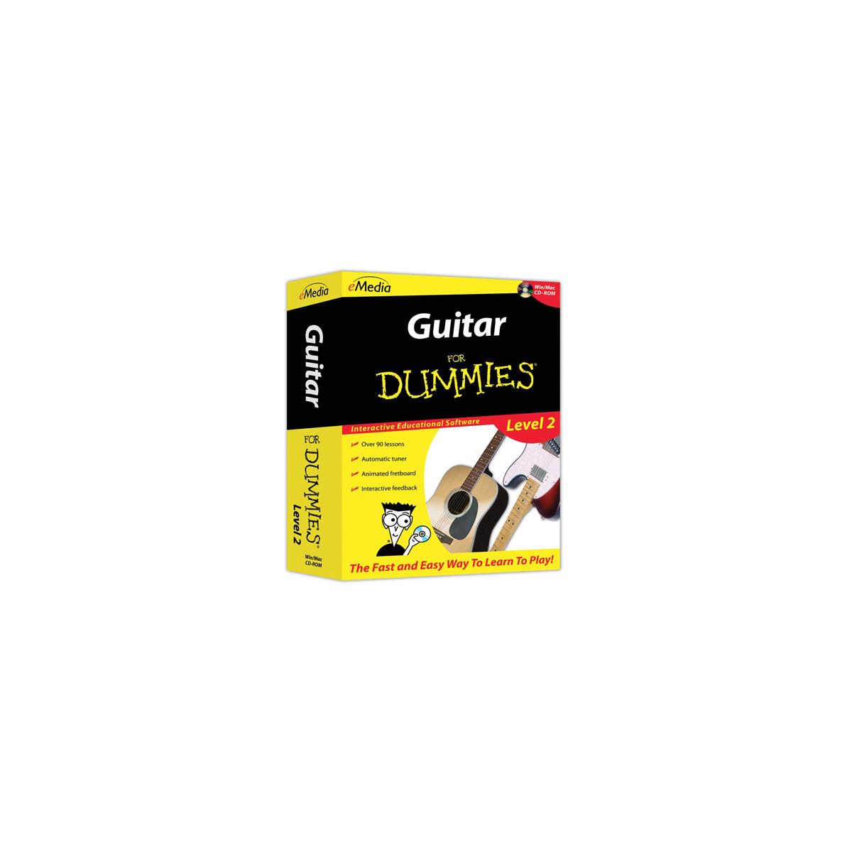 Image of eMedia Guitar for Dummies Level 2 - CD-ROM