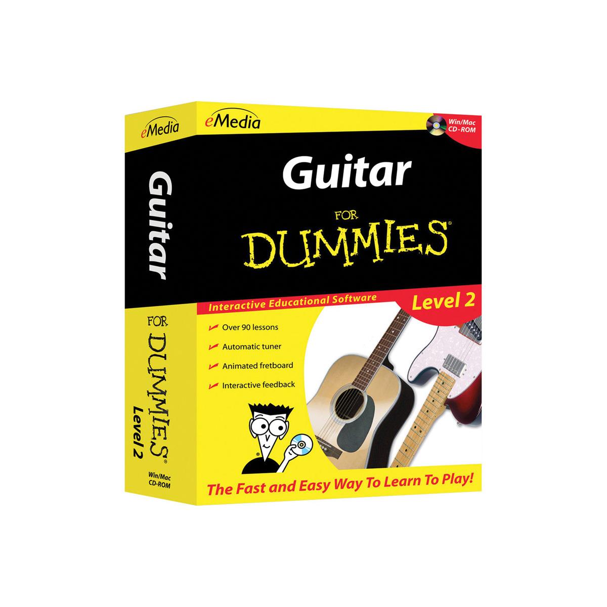 eMedia Guitar For Dummies Level 2 Software for Mac, Electronic Download -  FD09107DLM