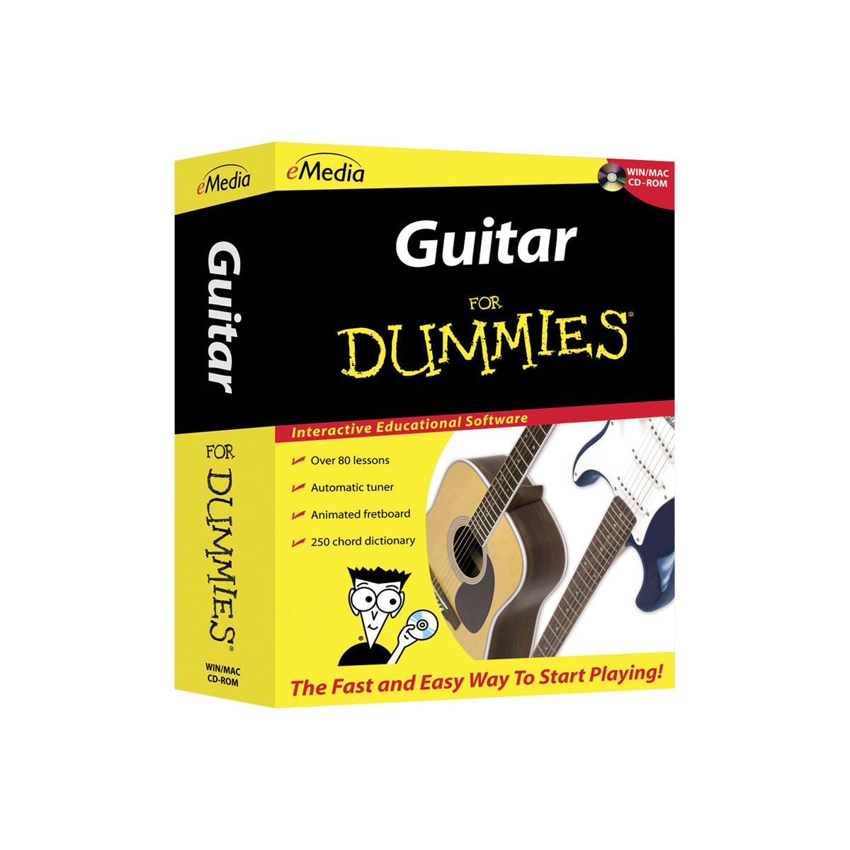 eMedia Guitar For Dummies v2 Software for Windows, Electronic Download -  FD12091DLW