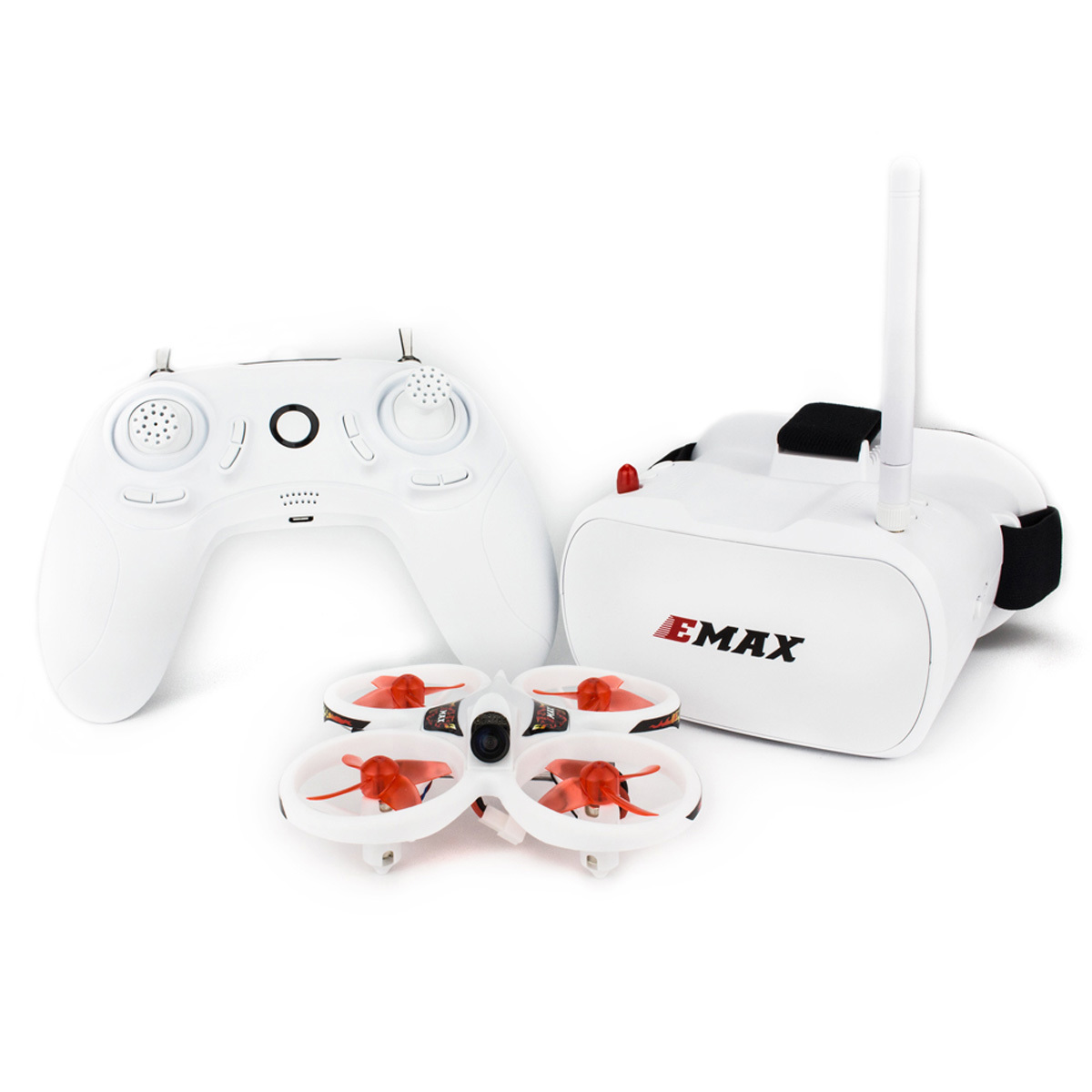

Emax EMAX EZ Pilot RTF Indoor Beginner FPV Drone Kit with Controller and Goggles
