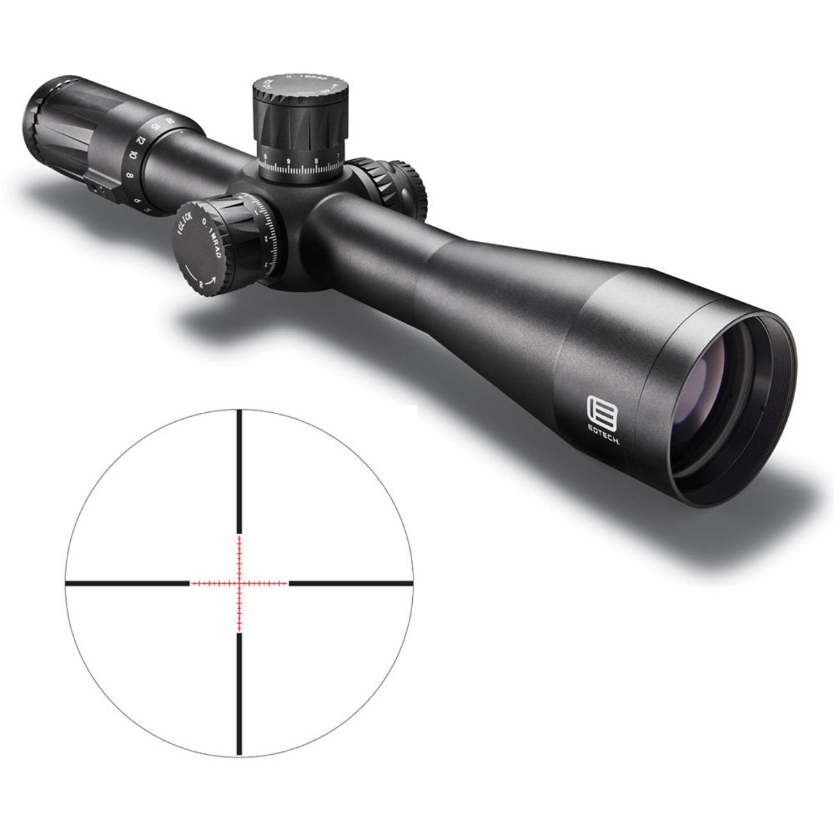 

EOTech 3.5-18x50 Vudu Riflescope, Illum 2ndFP HC1-MOA Ret, Side Focus, 34mm Tube