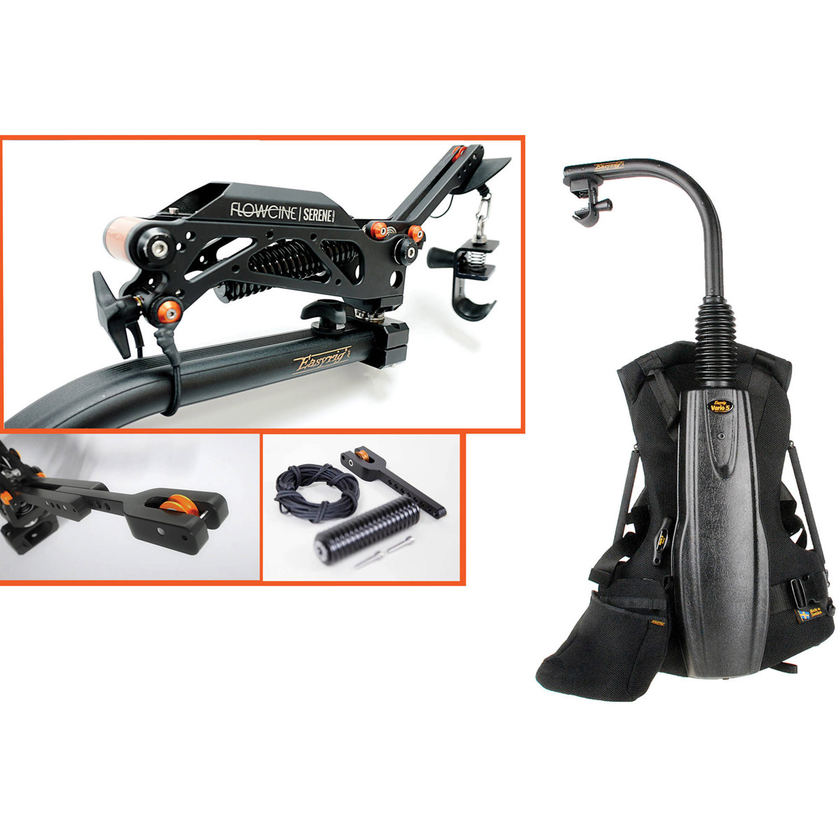 

Easyrig Vario 5 Gimbal Rig Vest and 5" Extended Arm