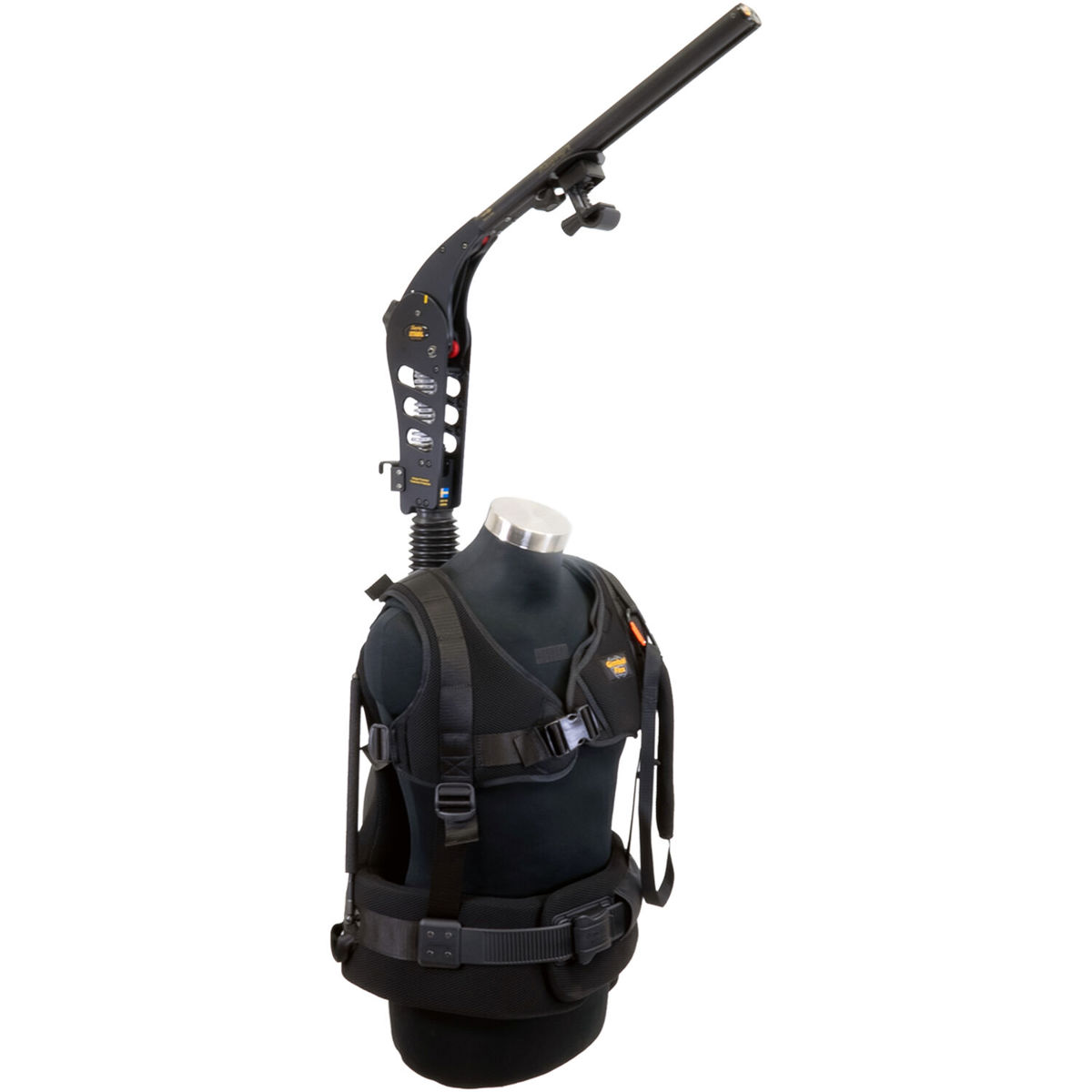 

Easyrig Vario 5 Strong Support Bar with Small Gimbal Flex Vest and STABIL G3 Arm