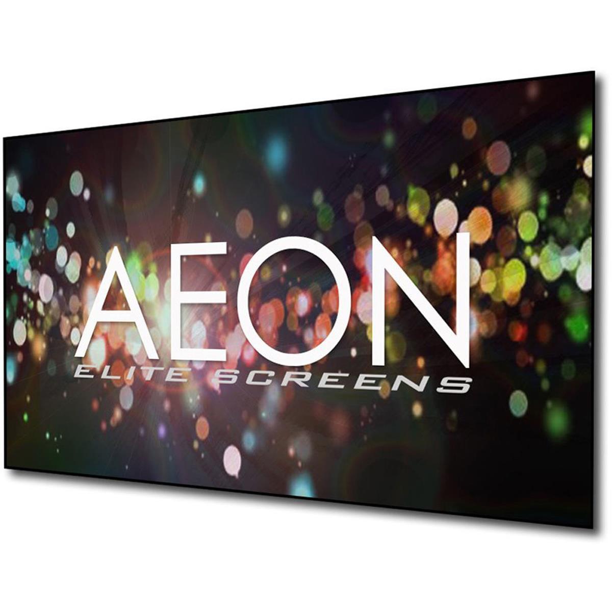 Image of Elite Screens Aeon CineGrey 3D 100&quot; 16:9 4K UHD Wall Mount Projector Screen