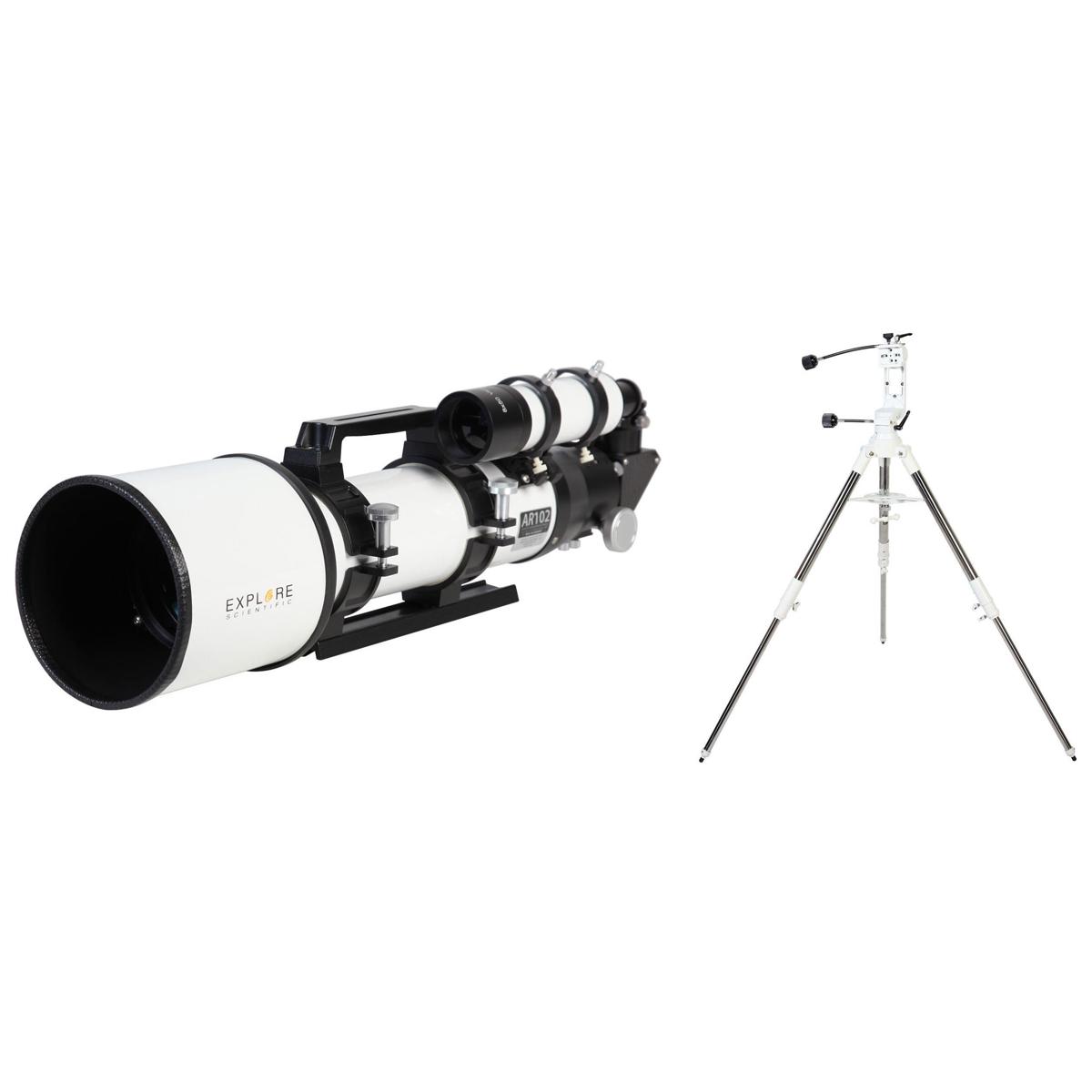 

Explore Scientific AR102 102mm Air-Spaced Doublet Achromat Refractor