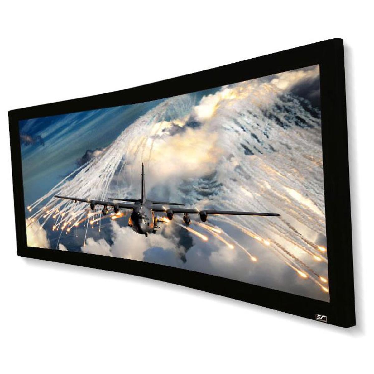 

Elite Screens Lunette AcousticPro1080P3 115" 2.35:1 Fixed Frame Projector Screen