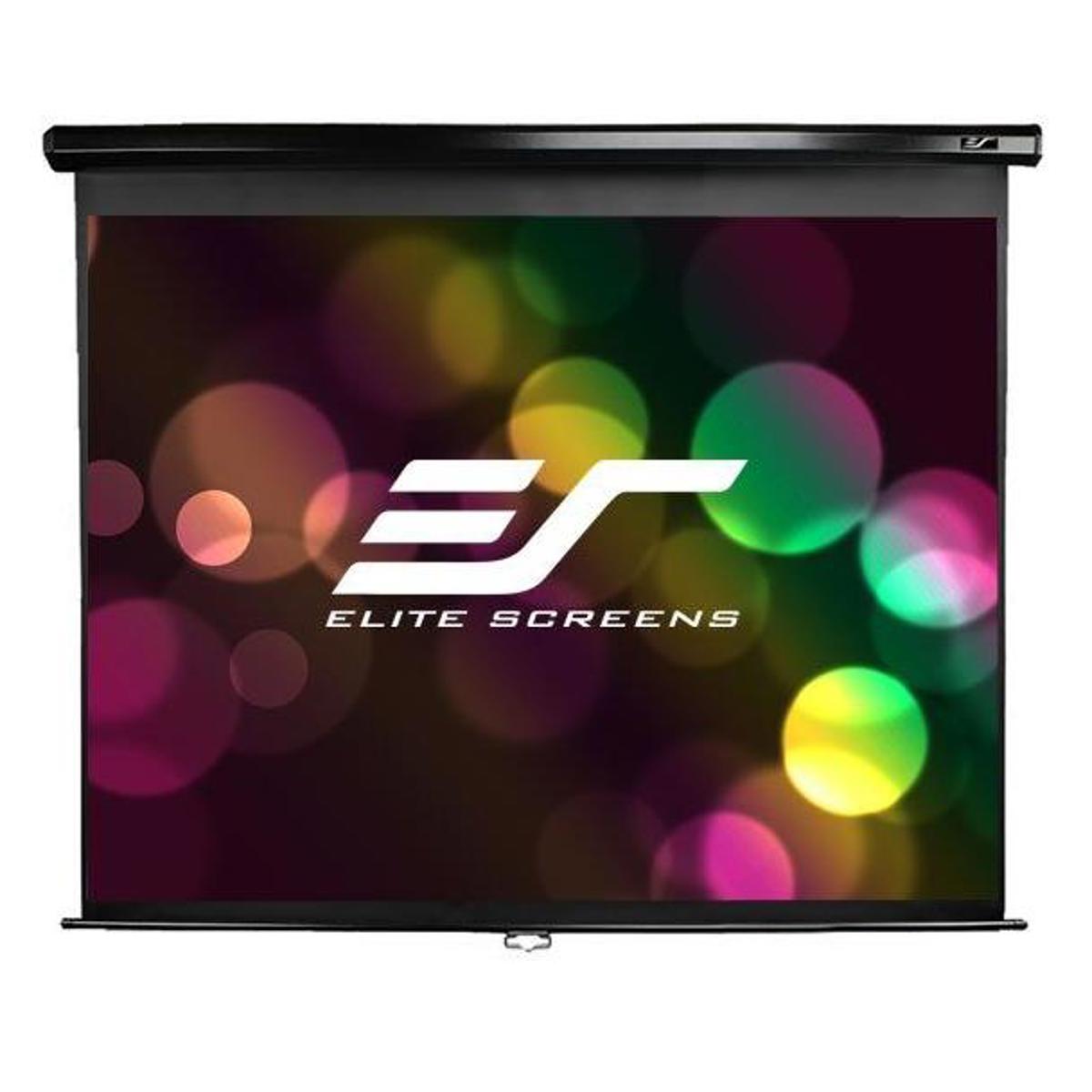 Image of Elite Screens Manual Series 120&quot; 16:9 Pull Down Manual Projector Screen