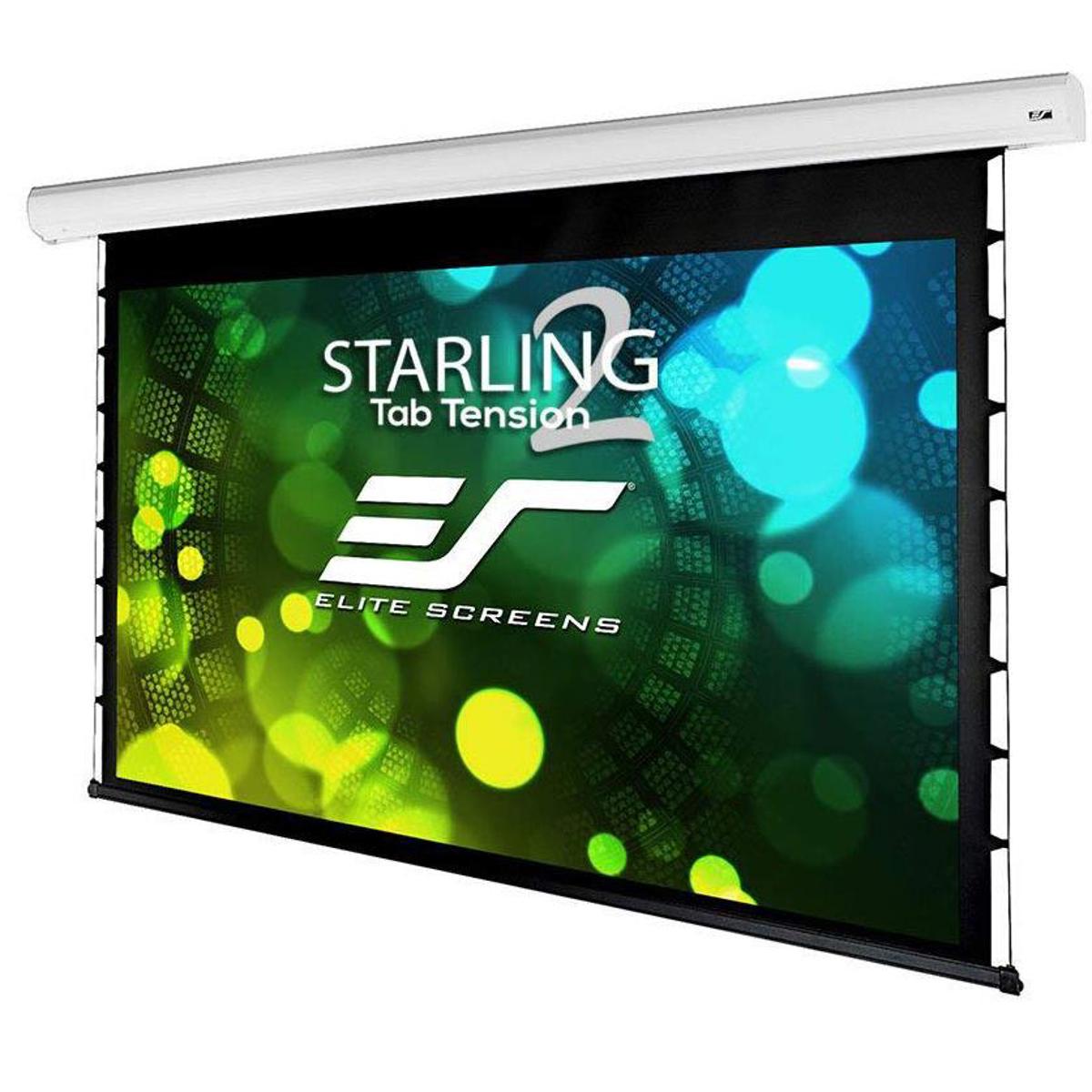 

Elite Screens Starling Tab-Tension 2 CineWhite 120" 16:9 Projector Screen, White