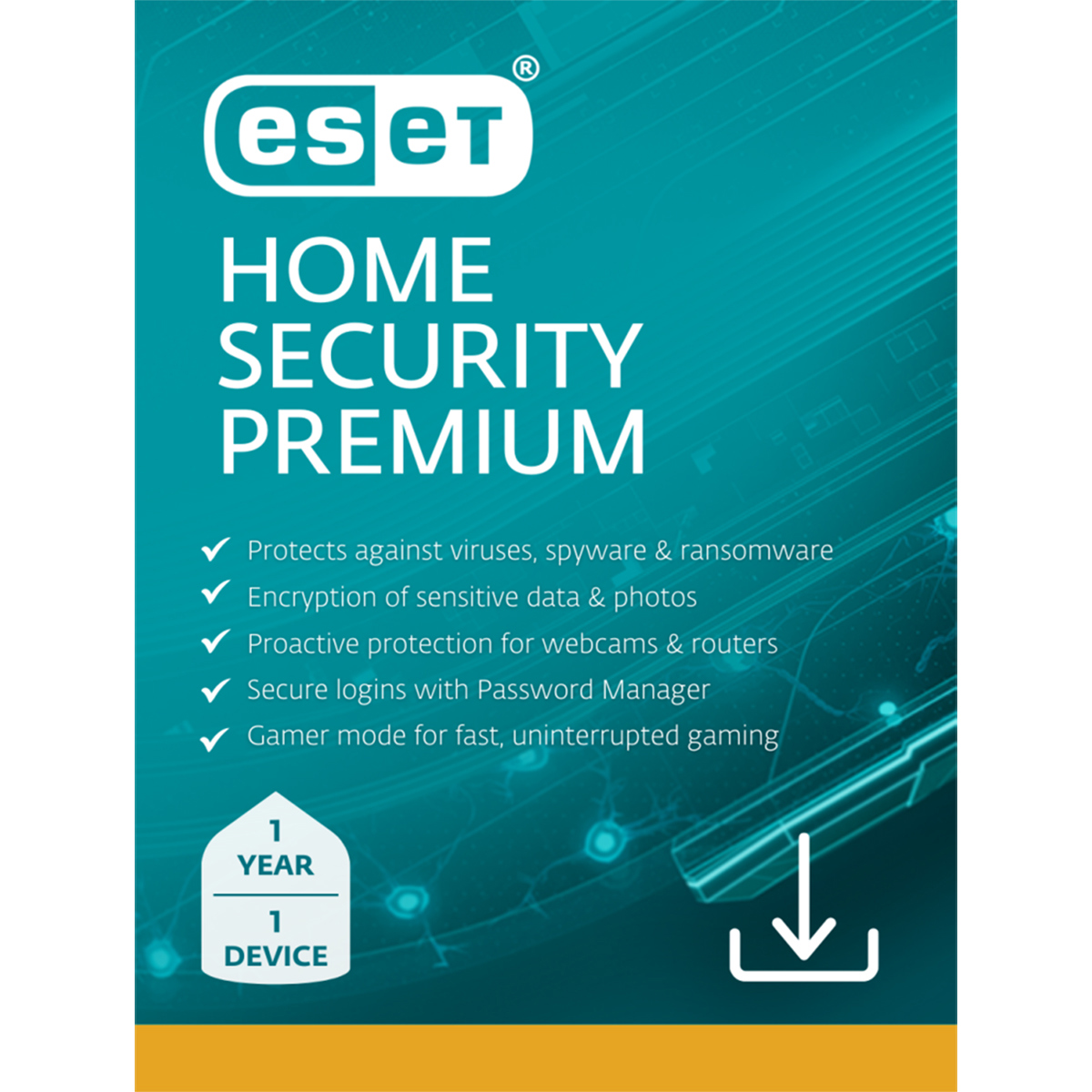 

ESET Premium 1 Year Home Security 1 Device
