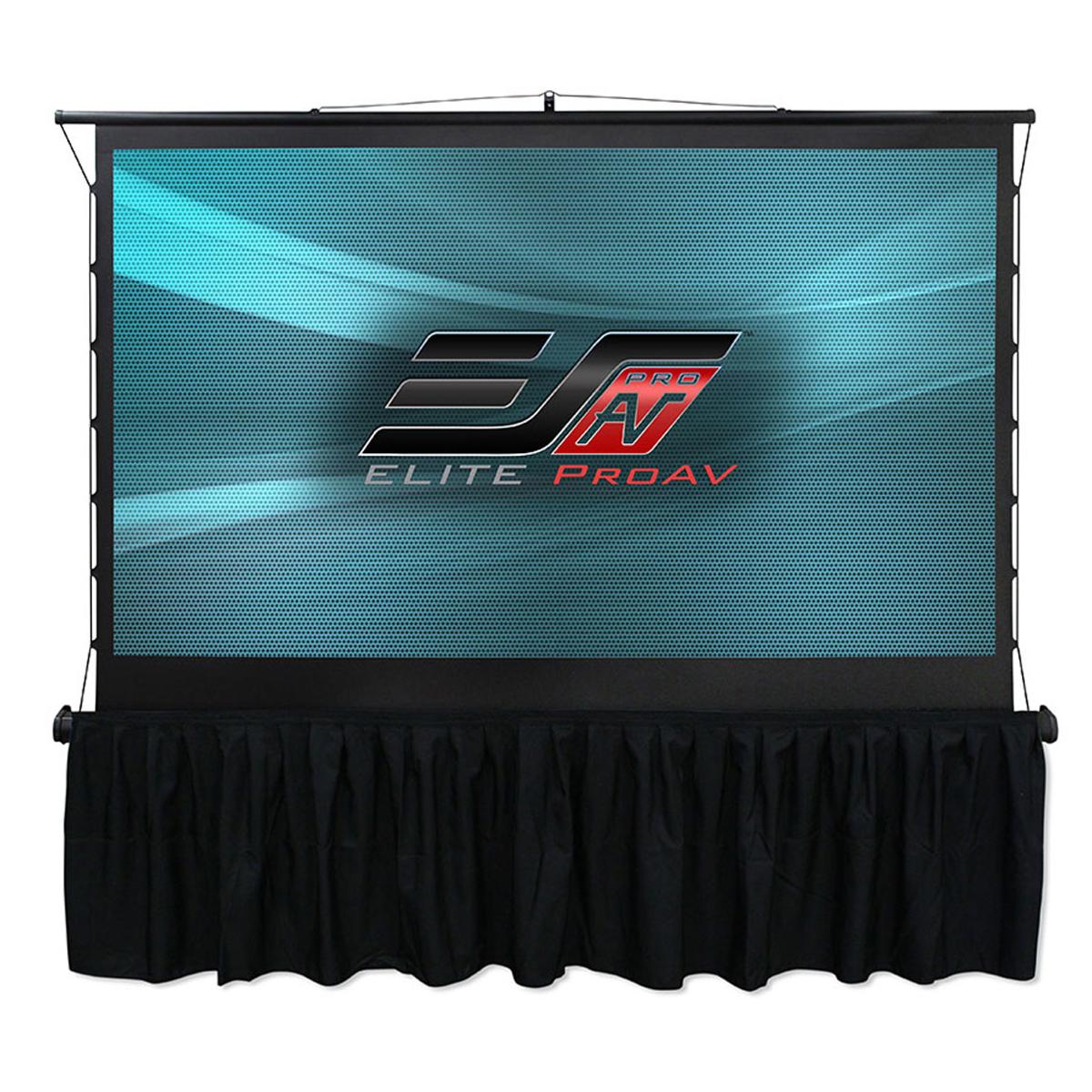 Elite Screens Tripod Tab-Tension Pro CineWhite UHD-B 16:9 100" Projection Screen -  TTP100UWH-D