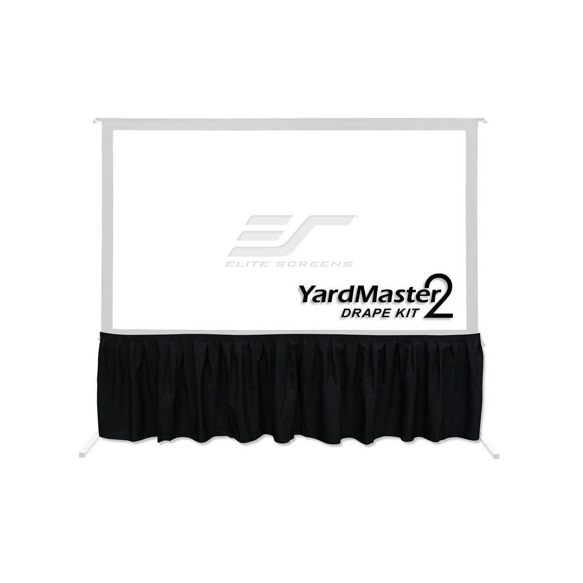 Image of Elite Screens Drape Kit for Yard Master 2 / Yard Master 2 Dual Series Screen