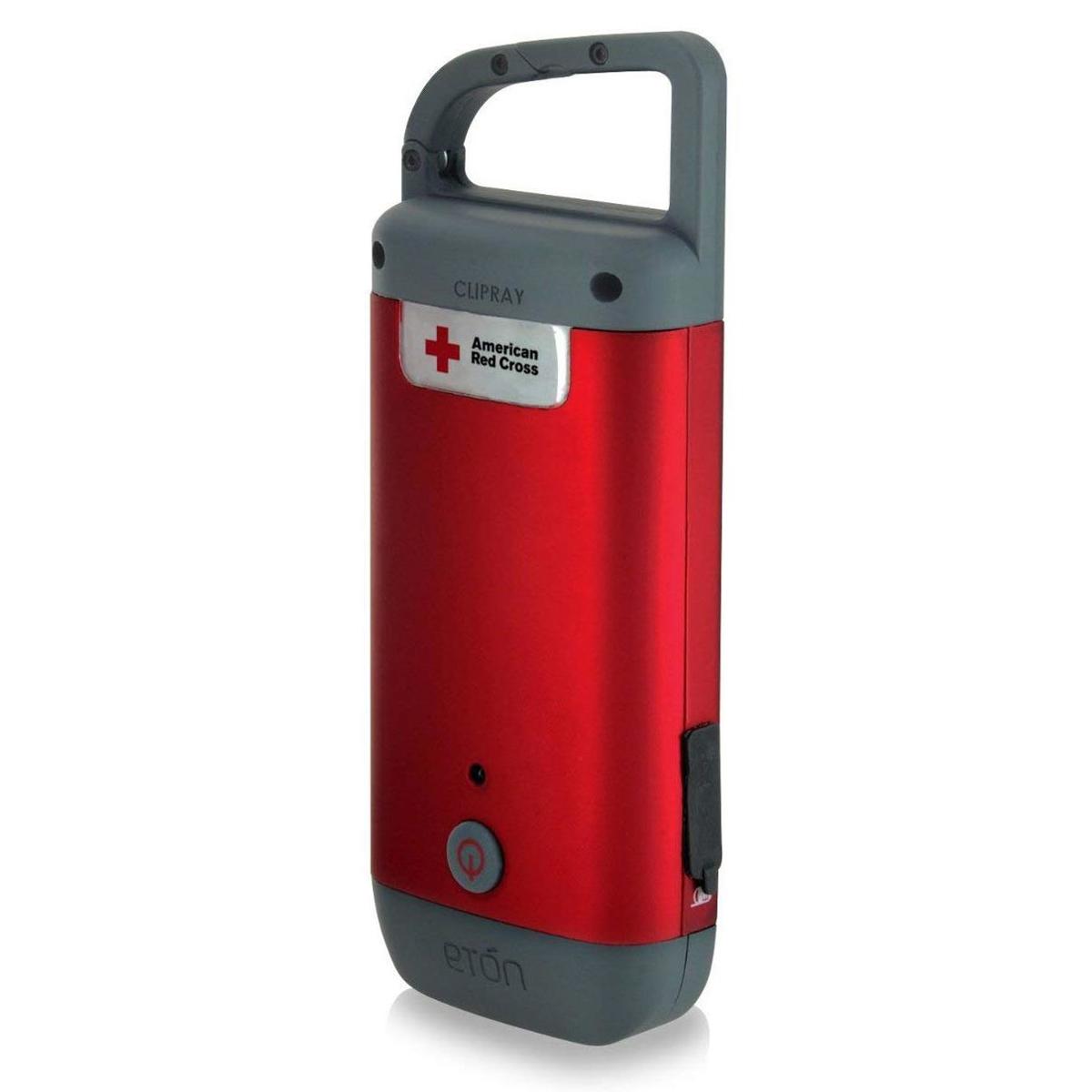 

Eton American Red Cross ClipRay Flashlight with Cell Phone Charger