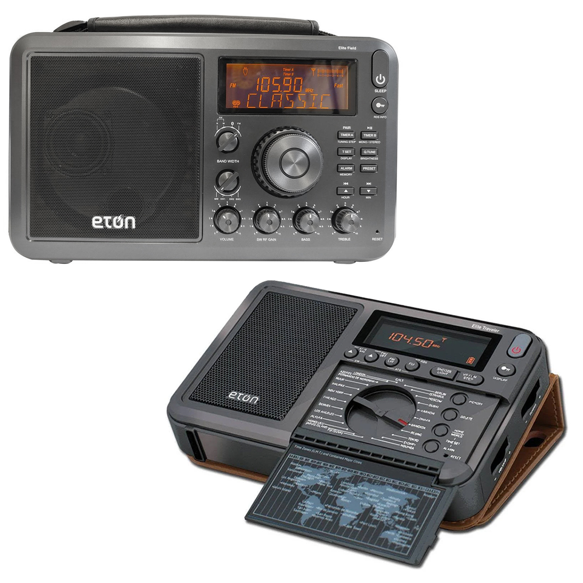 

Eton Elite Field AM/FM/Shortwave Radio, with Elite Traveler Radio