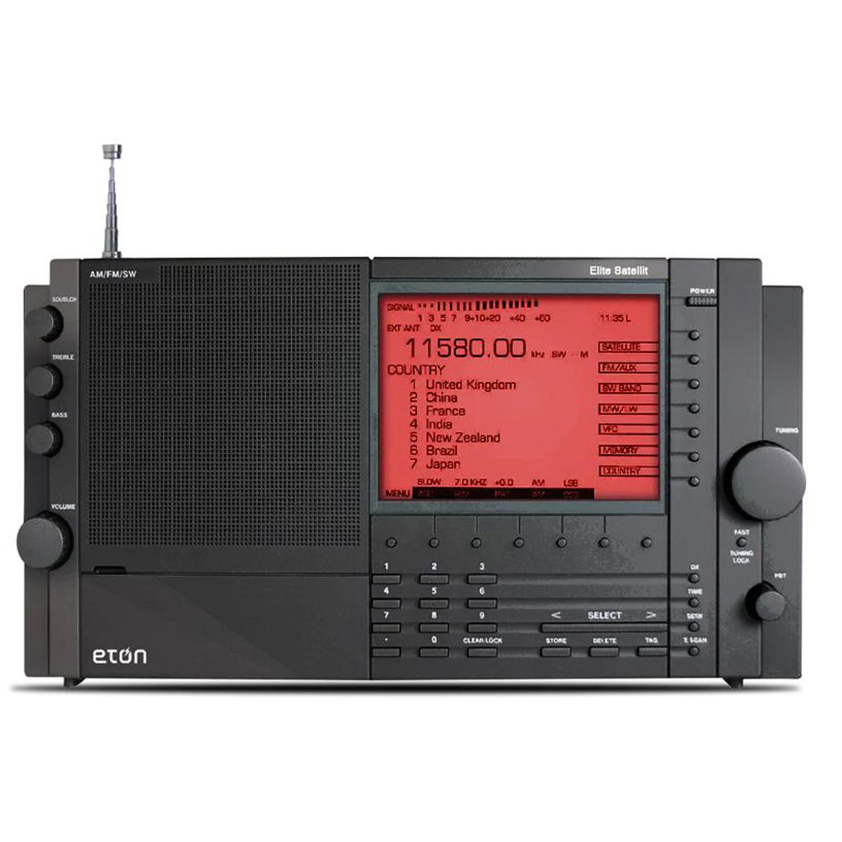 

Eton Elite Satellit HD AM/FM/Shortwave/Aircraft Radio with SSB