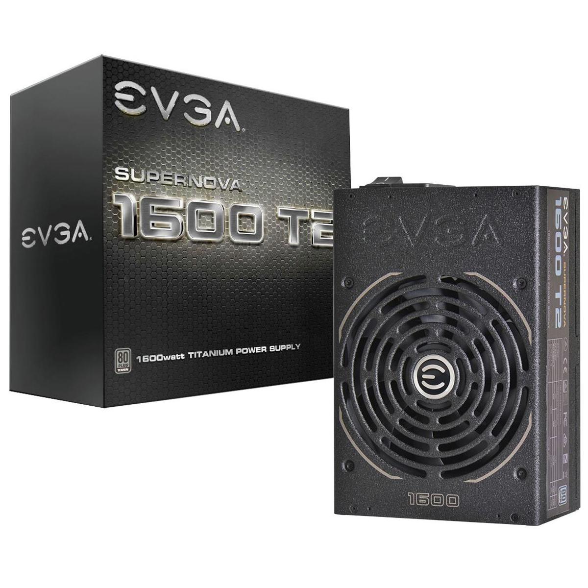 

EVGA SuperNOVA 1600W T2 Power Supply, Titanium Efficiency