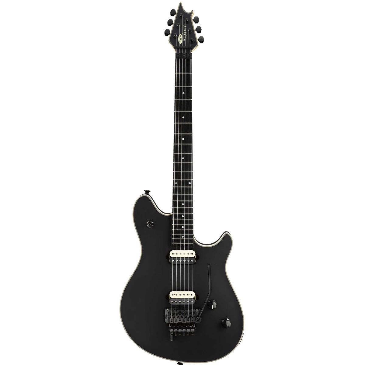 

EVH Wolfgang USA Electric Guitar with Case, Gloss Urethane, Stealth Black