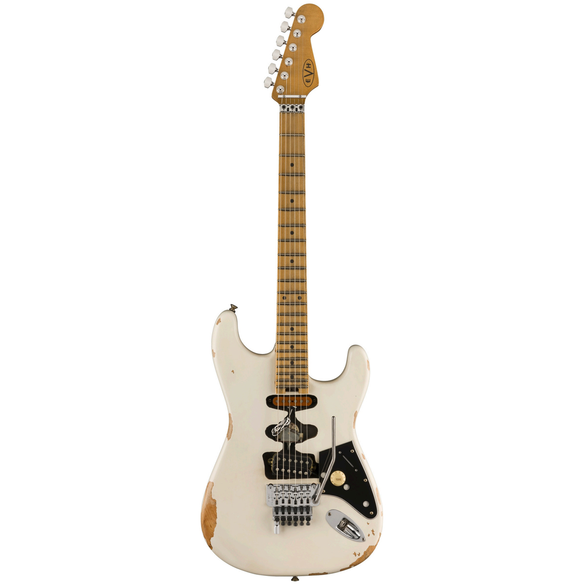 

EVH Frankenstein Relic Series Electric Guitar, White