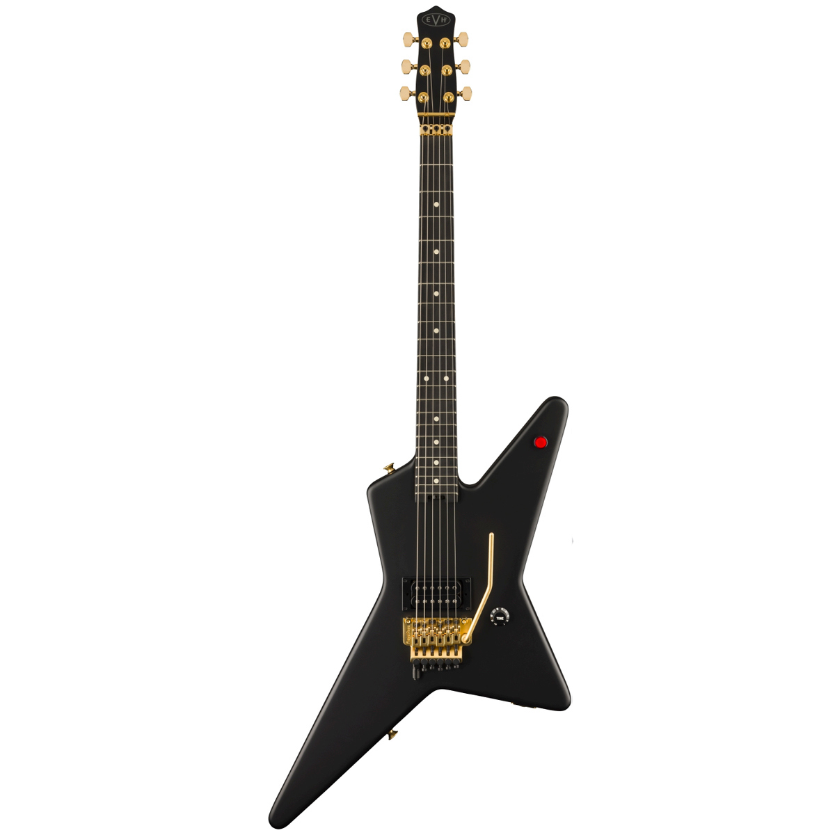 

EVH Star Limited Edition Electric Guitar, Stealth Black with Gold Hardware