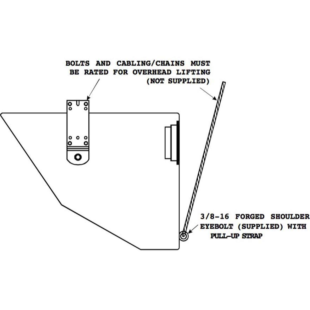 

Telex Electro-Voice EVI-15MB Mounting Bracket for EVI-15 Speaker, White