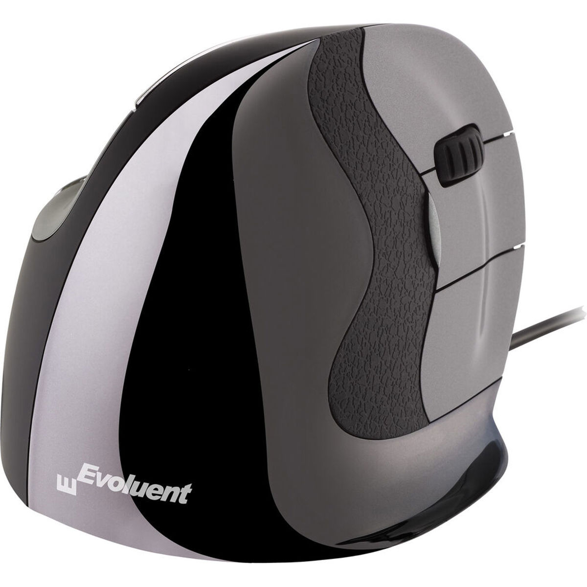 

Evoluent VerticalMouse D Ergonomic Wired Mouse, Small, Dark Silver