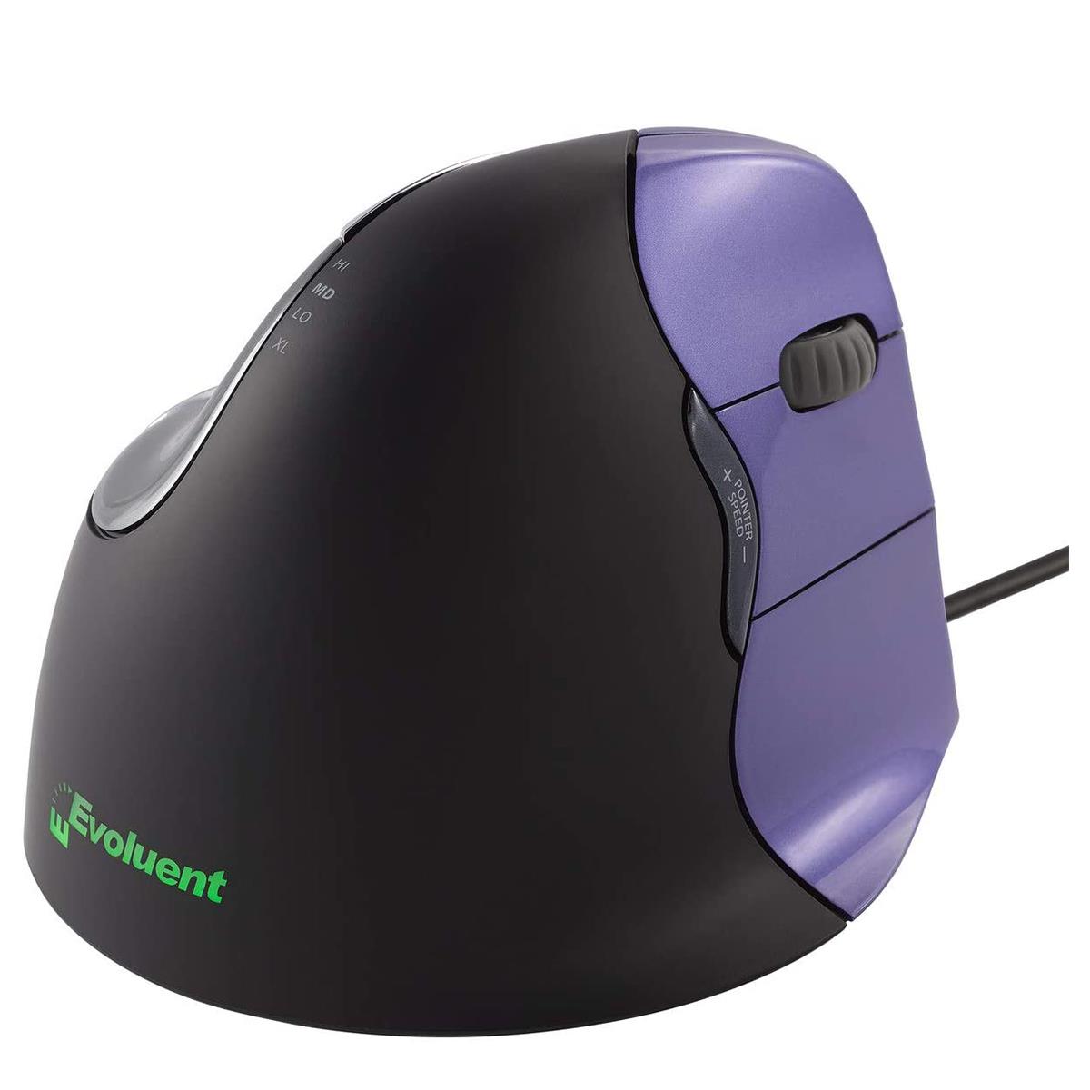 Image of Evoluent VerticalMouse 4 Ergonomic Wired Mouse