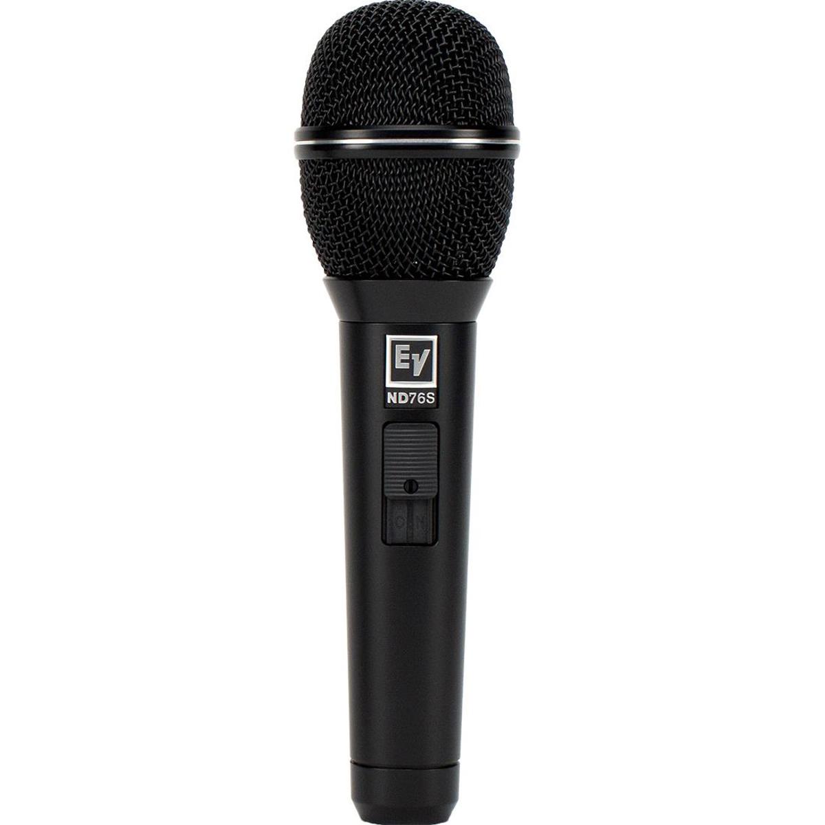 

Electro-Voice ND76S Dynamic Cardioid Vocal Microphone with Mute/Unmute Switch