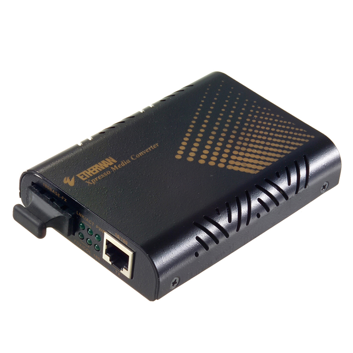 

EtherWAN EL100C 10/100BASE-TX to 100BASE-FX Multi-Mode SC Media Converter, 2km