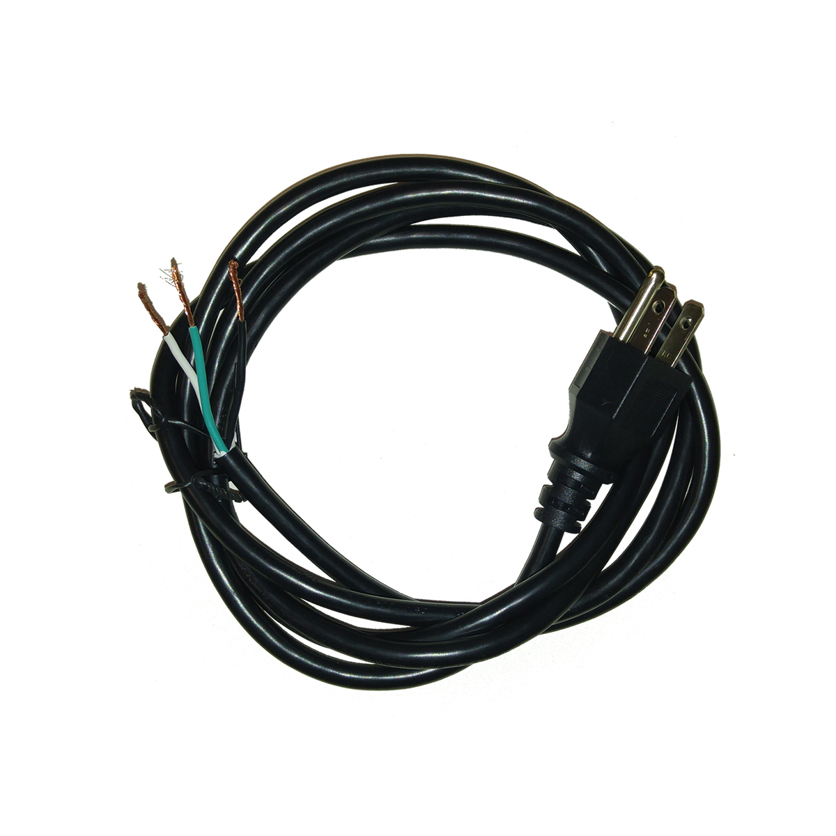 

EtherWAN PC-183-72 6' 18AWG Power Cord, NEMA 5-15P to ROJ 2" Stripped 5/8",Black