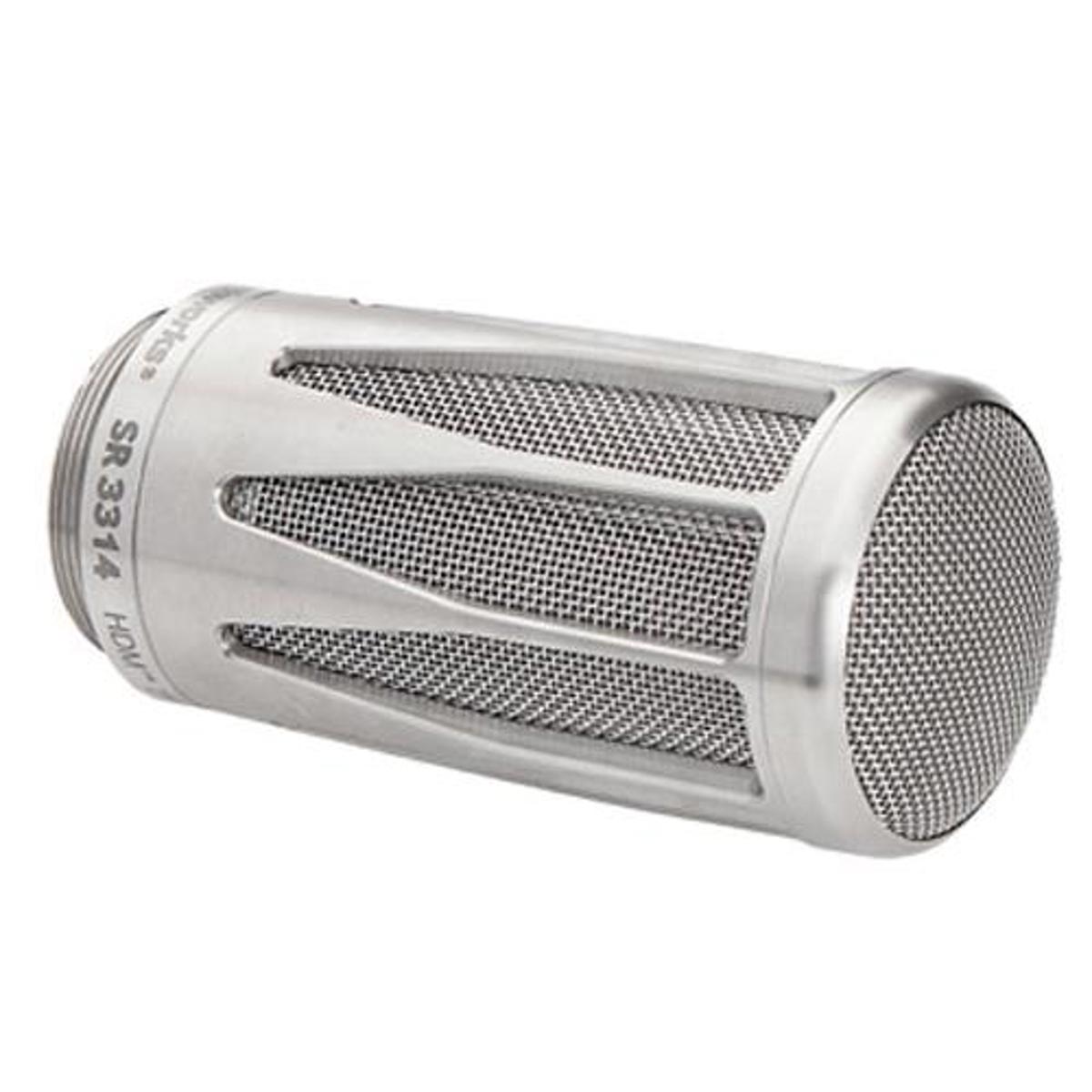 

Earthworks Cardioid Vocal Microphone Capsule, Black with Stainless Mesh