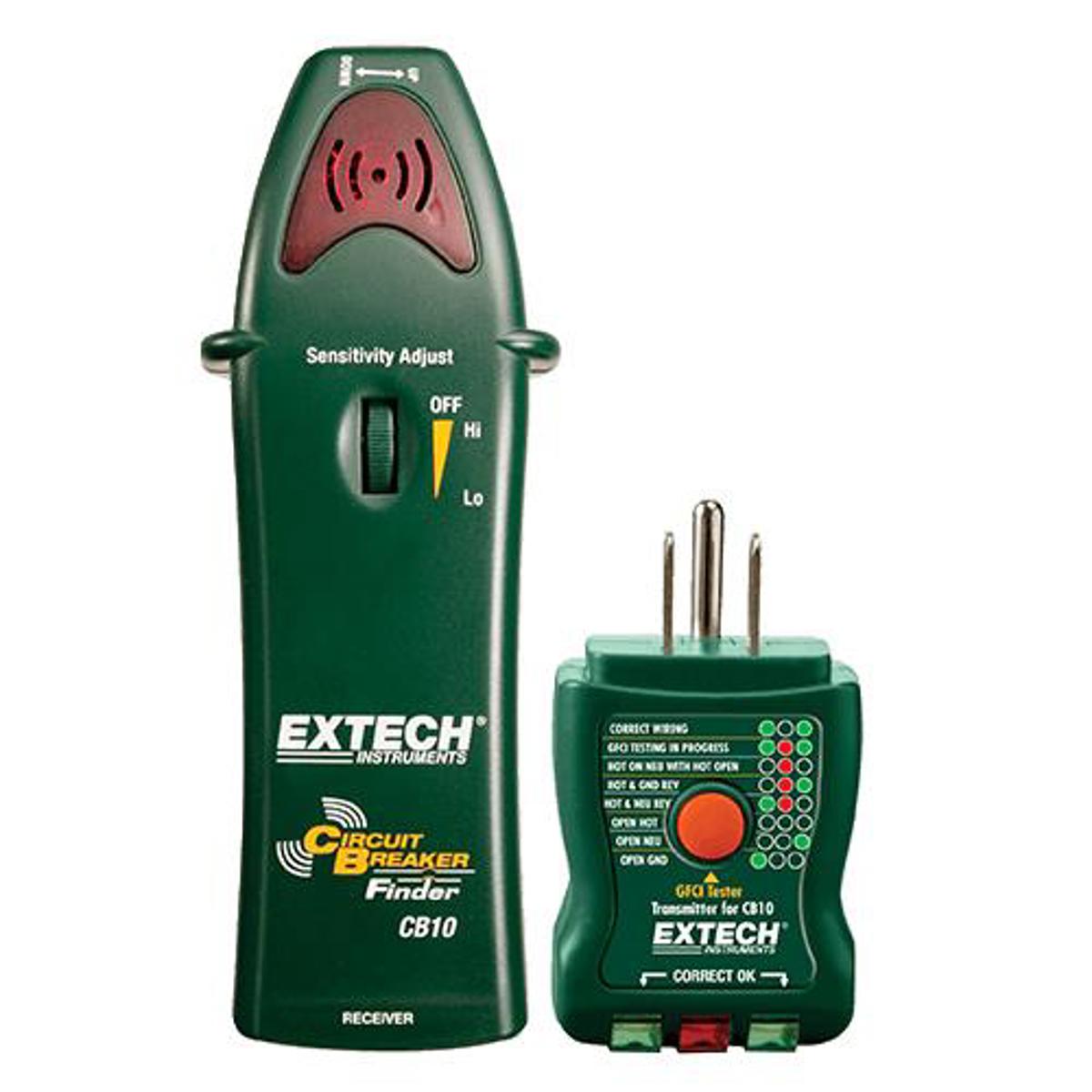 

Extech CB10 3-in-1 AC Circuit Breaker Finder/Receptacle Tester