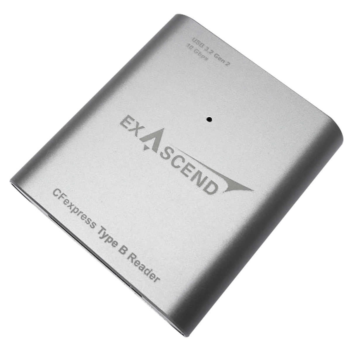 

Exascend CFexpress USB 3.2 Gen 2 Type B Memory Card Reader, Silver