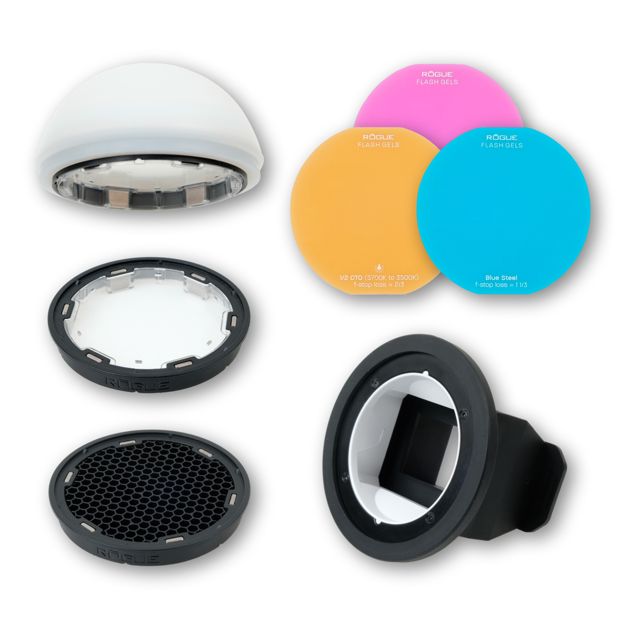 

ExpoImaging Rogue Round Flash Kit + Rogue Flash Adapter, Small