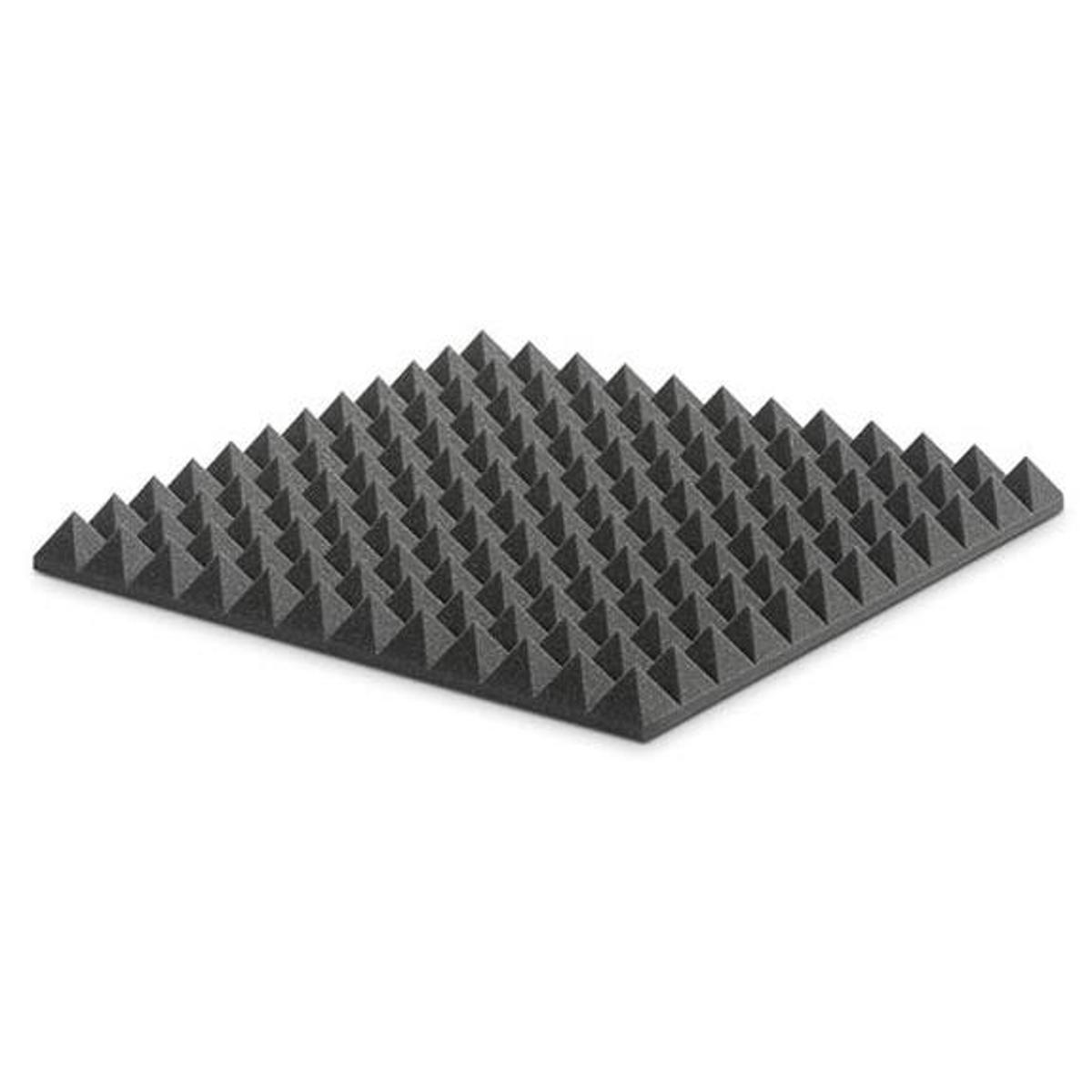 

EZ Acoustics EZ Foam Pyramidal 5, Charcoal Gray, 12-Pack