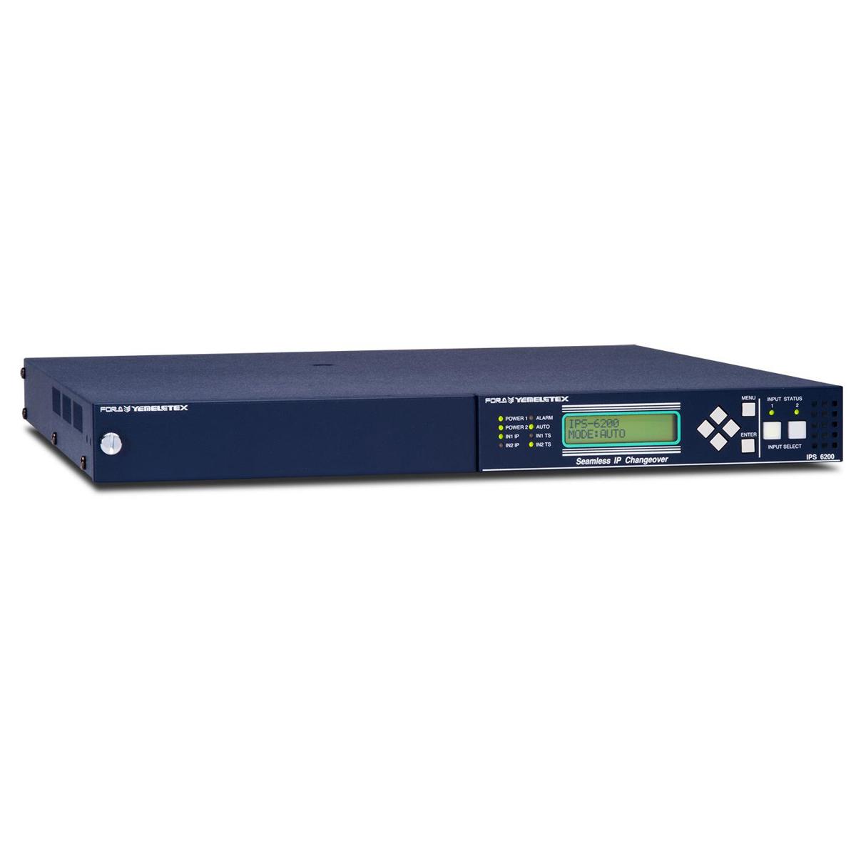 

For.A IPS-6200 1 RU 2x1 Seamless IP Changeover Switcher