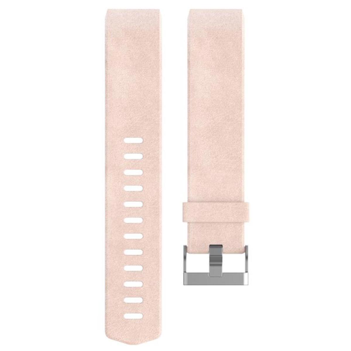 

Fitbit Leather Band for Charge 2 Fitness Activity Tracker, Large, Blush Pink
