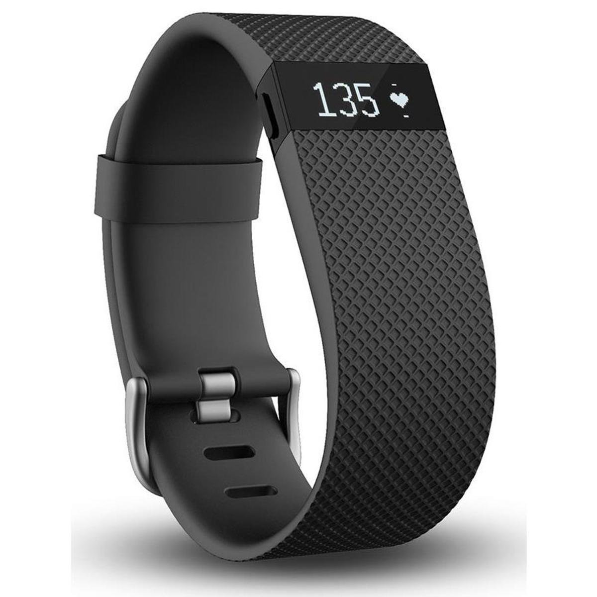 

Oculus Fitbit Charge HR Activity + Heart Rate + Sleep Wristband, Large, Black