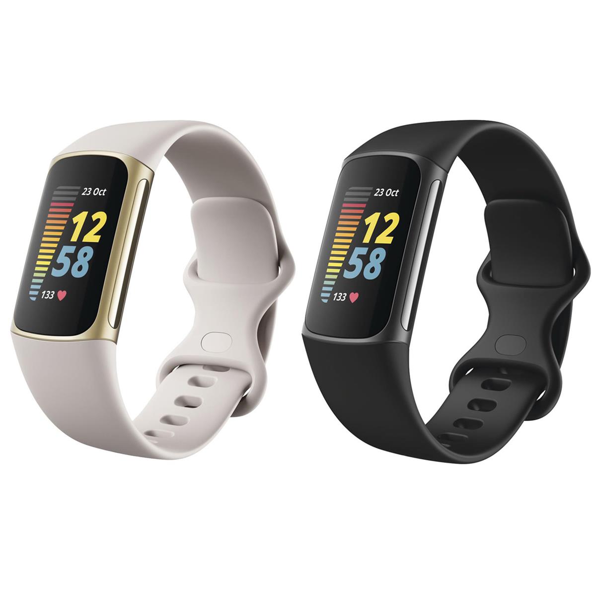 Image of Fitbit 2x Charge 5 Health &amp; Fitness Smartwatch